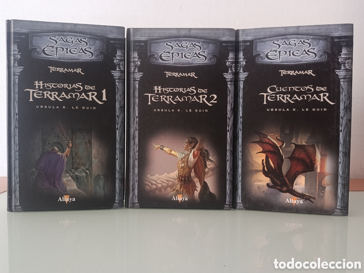 Libros de segunda mano: QUE TERRAMAR HISTORIAS Y CUENTOS &Uacute;RSULA K. LE GUIN