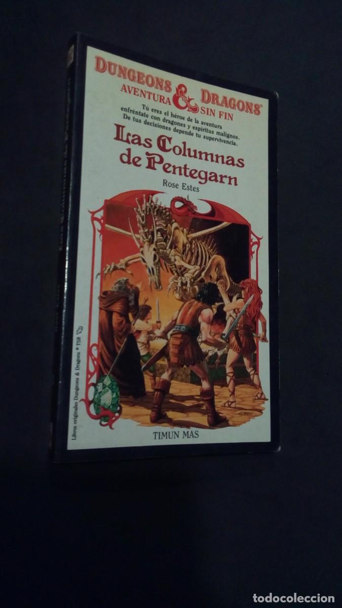 Libros de segunda mano: DUNGEONS & DRAGONS N&deg;. 3 LAS COLUMNAS DE PENTEGARN. ROSE ESTES. TIMUN MAS