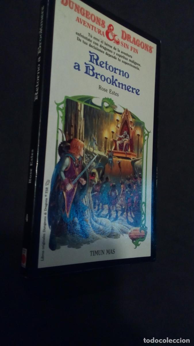 Libros de segunda mano: DUNGEONS & DRAGONS N&ordm; 4-RETORNO A BROOKMERE-ROSE ESTES-TIMUN MAS-COMO NUEVO