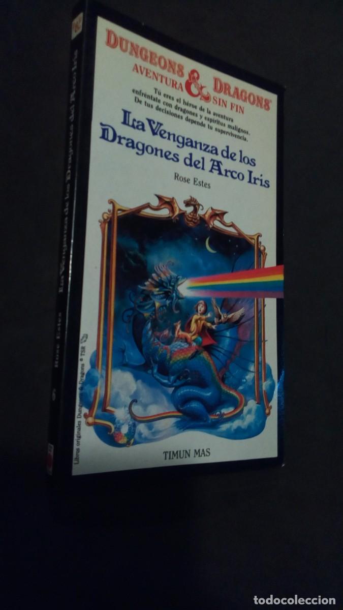 Libros de segunda mano: DUNGEONS & DRAGONS-LA VENGANZA DE LOS DRAGONES DEL ARCO IRIS N&ordm; 6-TIMUN MAS-LIBRO COMO NUEVO