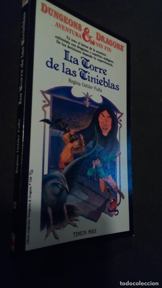 Libros de segunda mano: Dungeons & Dragons. Aventura sin fin. Numero 12. La torre de las tinieblas. Regina Oehler.
