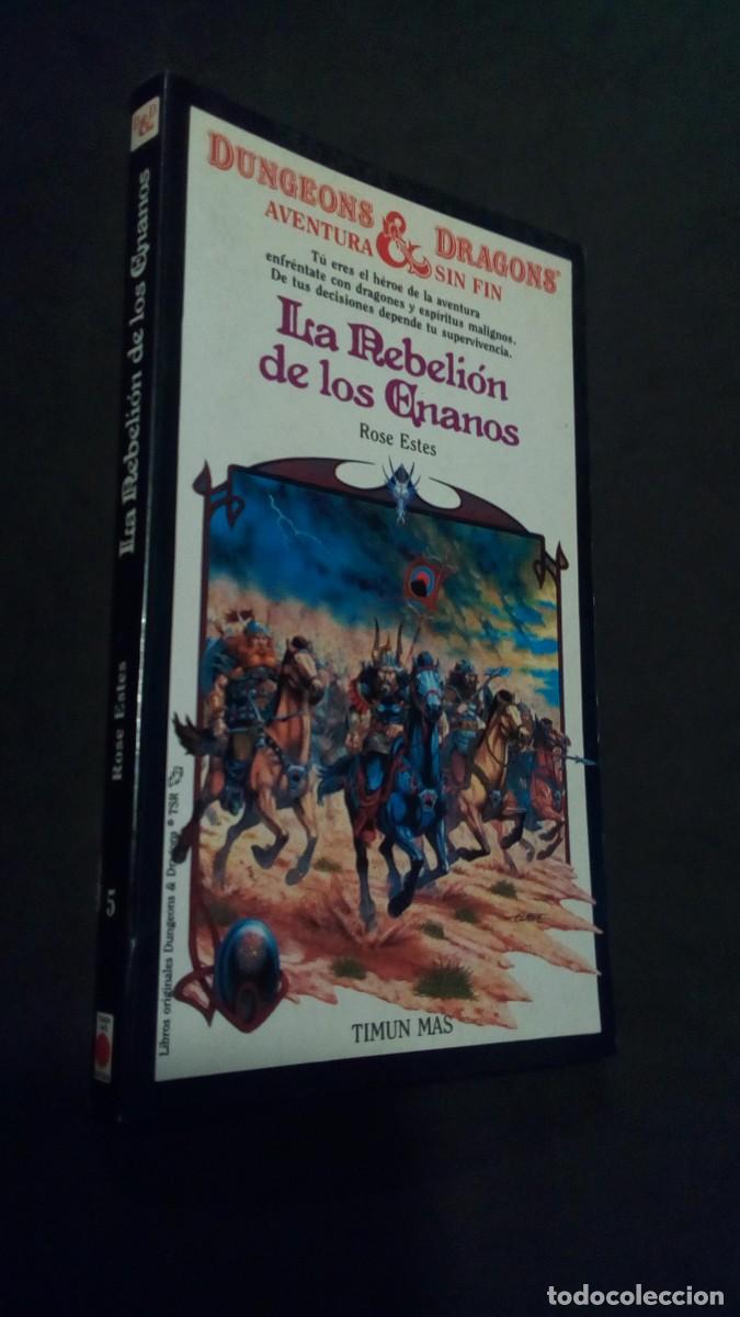 Libros de segunda mano: DUNGEONS & DRAGONS N&deg;. 5 LA REBELI&Oacute;N DE LOS ENANOS. ROSE ESTES. TIMUN MAS
