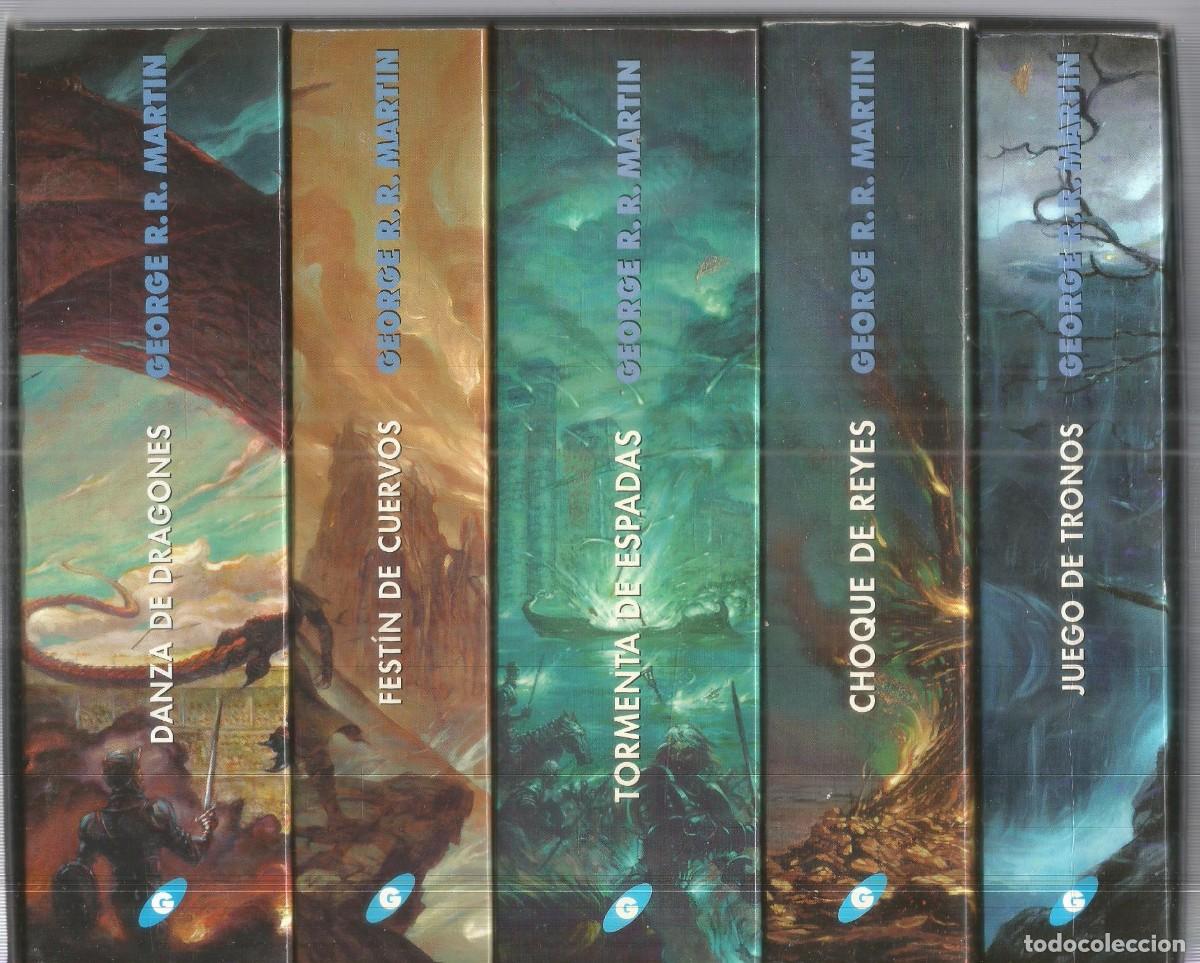 Libros de segunda mano: GEORGE R. R. MARTIN. ESTUCHE JUEGO DE TRONOS. GIGAMESH