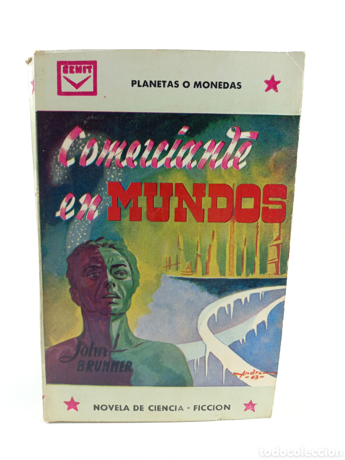Libros de segunda mano: Comerciante en Mundos. John Brunner. Cenit Ciencia Ficci&oacute;n.