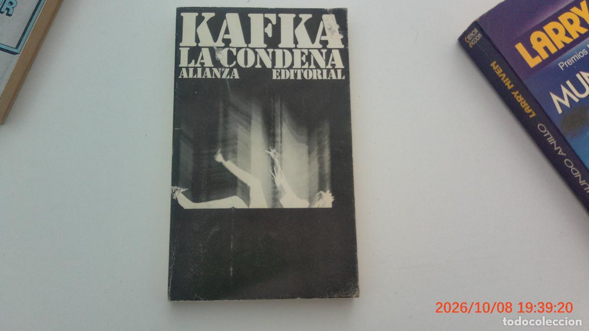 Libros de segunda mano: La condena / Frank Kafka Kafka ALIANZA EDITORIAL
