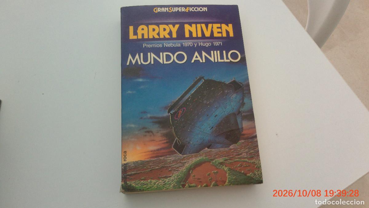 Libros de segunda mano: LARRY NIVEN MUNDO ANILLO GRAN SUPER FICCION CIENCIA FICCION MARTINEZ ROCA