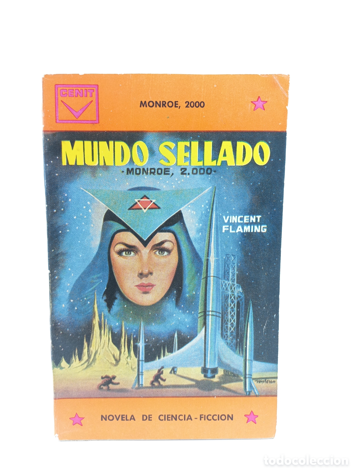 Libros de segunda mano: Mundo Sellado. Vincent Flaming. Cenit Ciencia Ficci&oacute;n, 1961.