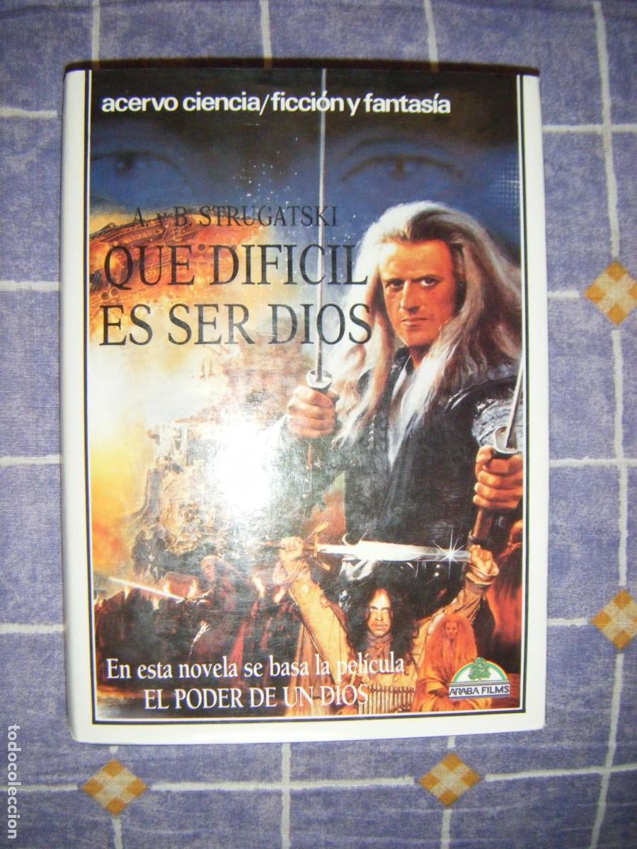 Livros em segunda m&atilde;o: QUE DIFICIL ES SER DIOS - ARKADI BORIS STRUGATSKI - ACERVO CIENCIA FICCION 1975 .