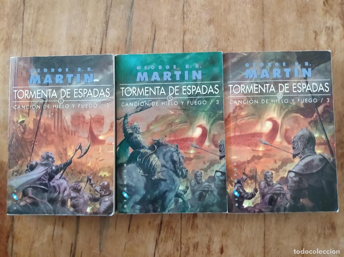 Gebrauchte B&uuml;cher: Canci&oacute;n de hielo y fuego 3. Tormenta de espadas. George R.R. Mart&iacute;n