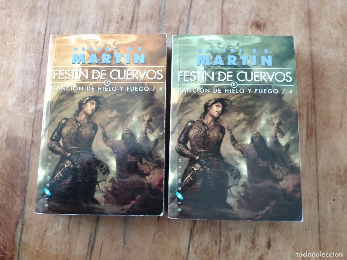 Gebrauchte B&uuml;cher: Canci&oacute;n de hielo y fuego 4. Fest&iacute;n de cuervos. George R.R. Mart&iacute;n. Completa.