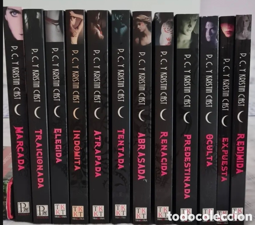 Gebrauchte B&uuml;cher: La Casa de la Noche COMPLETA &ndash; P.C. Cast y Kristin Cast &ndash; 12 libros