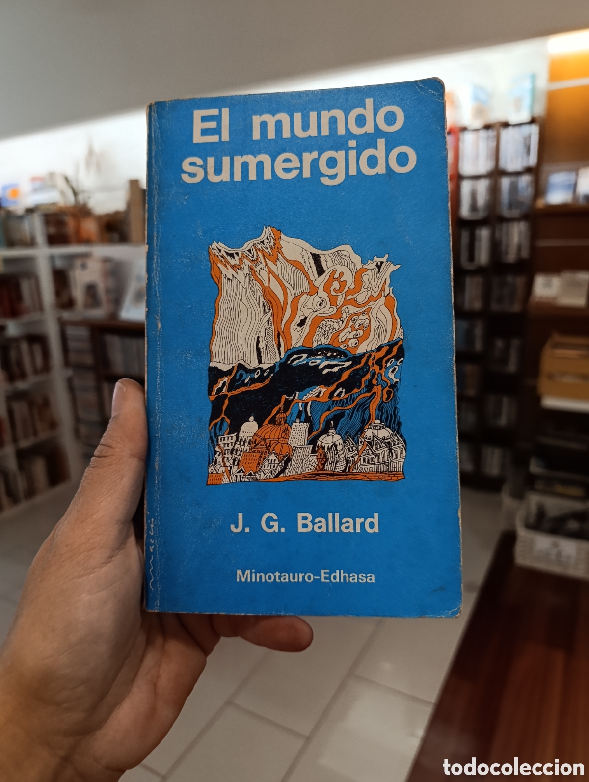 Libros de segunda mano: J. G. BALLARD - EL MUNDO SUMERGIDO - MINOTAURO 1977 PRIMERA ED. - Ballard, J. G