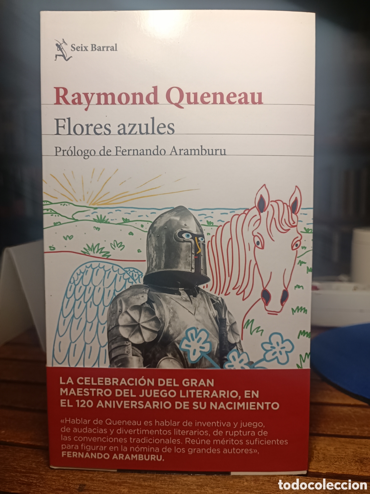 Libri di seconda mano: Flores azules Raymond queneau pr&oacute;logo Fernando Aramburu seix barral 2023