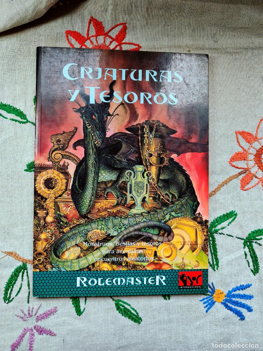 Livres d'occasion: Criaturas y Tesoros. Rolemaster. El Juego de Rol Tierra Media. Monstruos, bestias y tesoros. Joc.