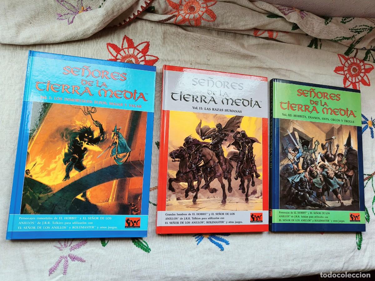 Libros de segunda mano: Se&ntilde;ores de la Tierra Media Completa. Vols. 1, 2 y 3. Completa. Joc Internacional.