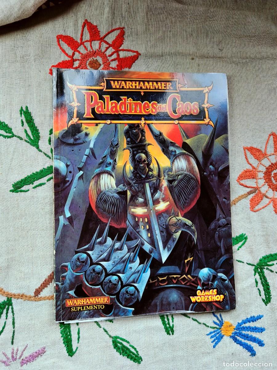 Libros de segunda mano: Suplemento Warhammer. Paladines del Caos. Games Workshop. Suplemento. Codex, Ej&eacute;rcitos