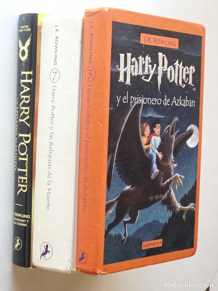 Gebrauchte B&uuml;cher: Pack 3. HARRY POTTER Y EL PRISIONERO DE AZKABAN, HARRY POTTER Y LAS RELIQUIAS DE LA MUERTE y la obra