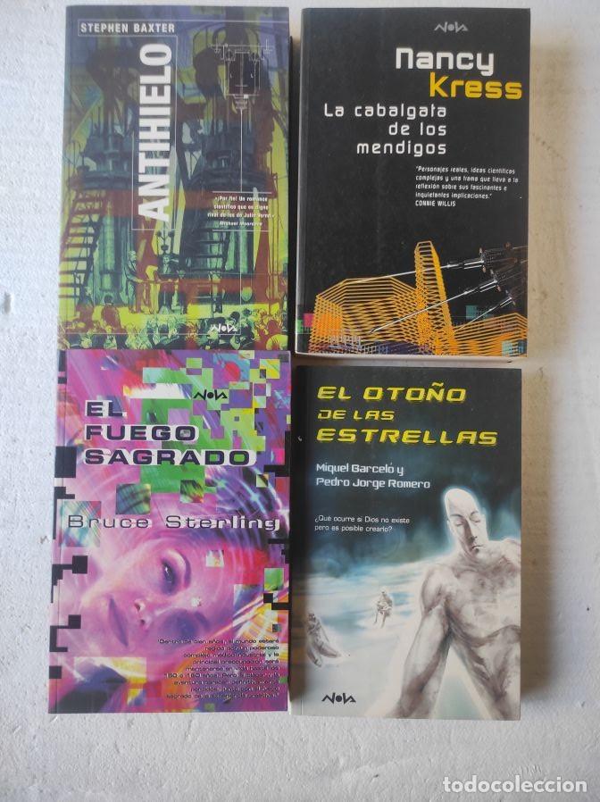 Second hand books: lote 4 libros eds B, ciencia ficci&oacute;n ANTIHIELO, LA CABALGATA DE LOS MENDIGOS, EL FUEGO SAGRADO