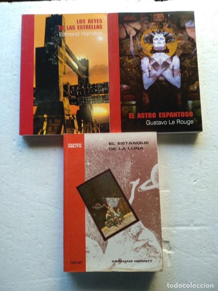 Livres d'occasion: lote 3 libros colecci&oacute;n Aelita HAMILTON 3, LE ROUGE 13, MERRIT 14 , ciencia ficci&oacute;n, rr