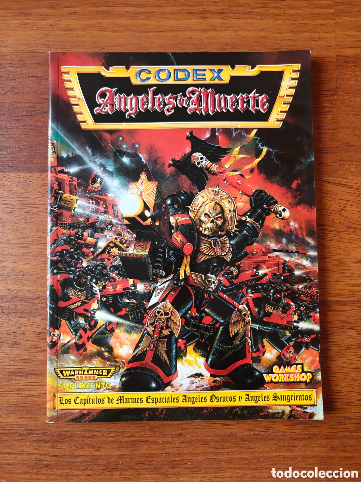 Libri di seconda mano: Codex &Aacute;ngeles de Muerte. Ej&eacute;rcitos Warhammer 40.000. Suplemento. Games Workshop.