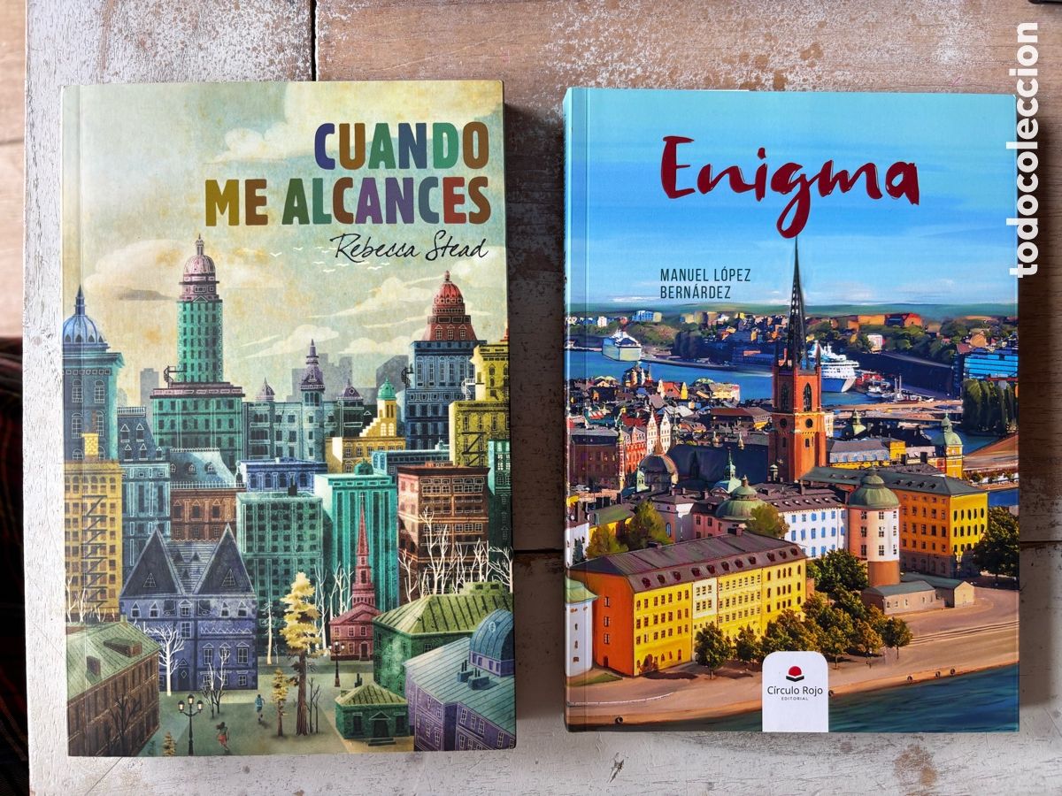 Libri di seconda mano: Lote 2 novelas, Cuando me alcances, y Enigma.