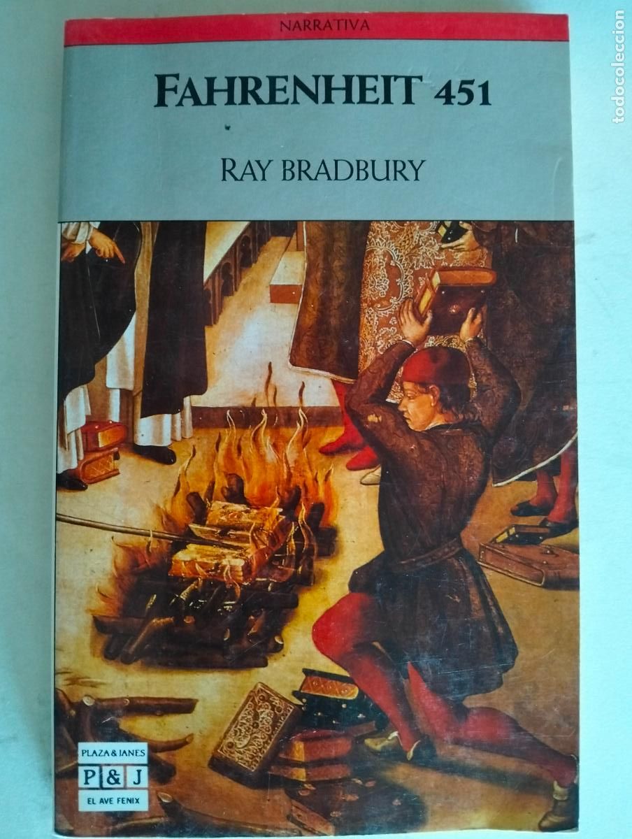 Second hand books: FAHRENHEIT 451 POR RAY BRADBURY, EDITORIAL PLAZA & JANES