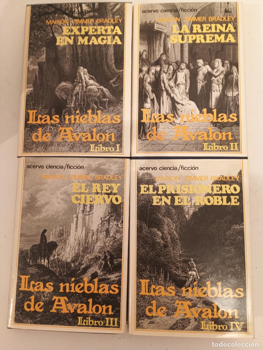 Libri di seconda mano: Lote INDIVISIBLE 4 Libros Las Nieblas de Aval&oacute;n (COMPLETA) - Marion Zimmer Bradley (Acervo Tapa Dura