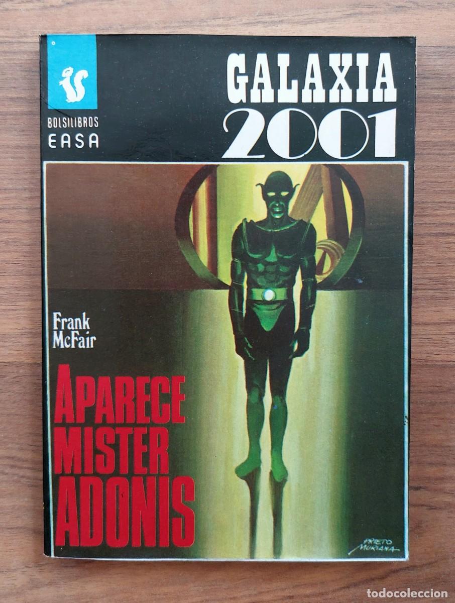 Libros de segunda mano: GALAXIA 2001 EASA N&ordm; 98-APARECE MISTER ADONIS (FRANK MCFAIR) NOVELAS-BOLSILIBROS-PULP