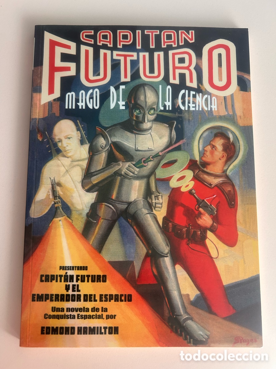 Libros de segunda mano: CAPIT&Aacute;N FUTURO &ndash; EDMOND HAMILTON &ndash; LOTE 6 N&Uacute;MEROS 1 AL 6 &ndash; BARSOOM &ndash; FACS&Iacute;MIL PULP