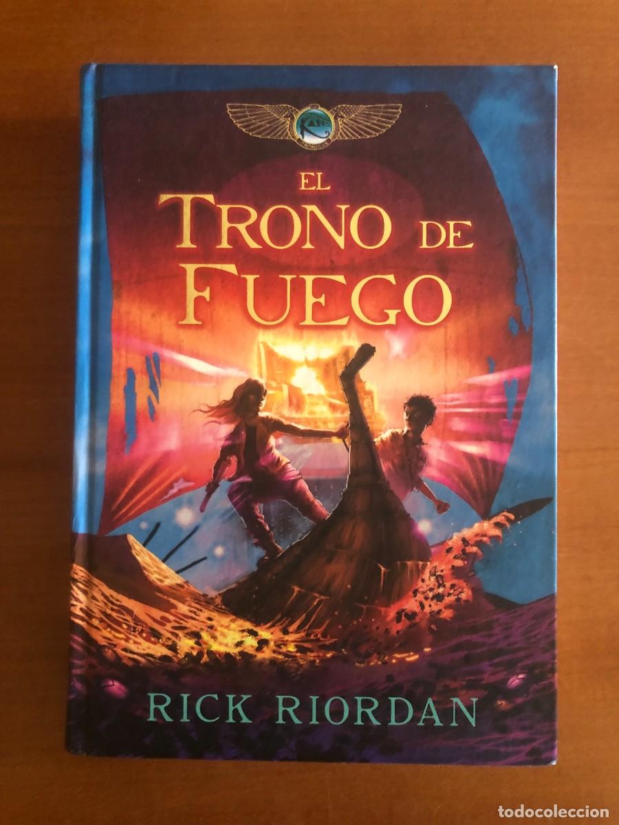 Libros de segunda mano: El trono de fuego. Rick Riordan