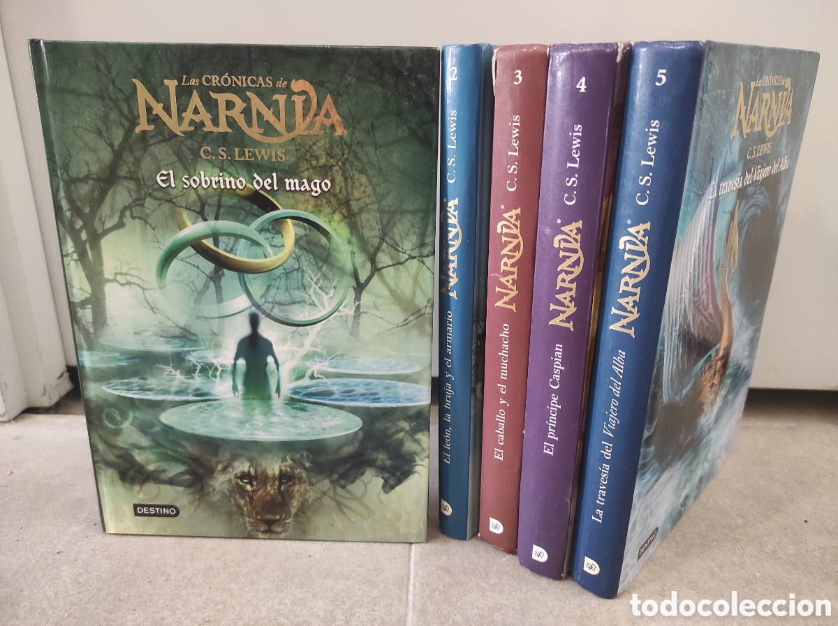 Libros de segunda mano: LAS CR&Oacute;NICAS DE NARNIA (5 TOMOS). C.S.LEWIS - CIRCULO DE LECTORES 2005