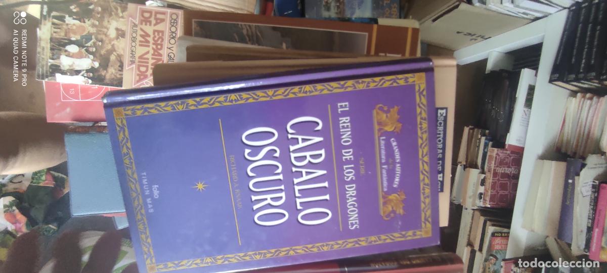 Libros de segunda mano: Grandes autores de la literatura fantastica: Caballo oscuro - Richard A. Knaak; Timun Mas