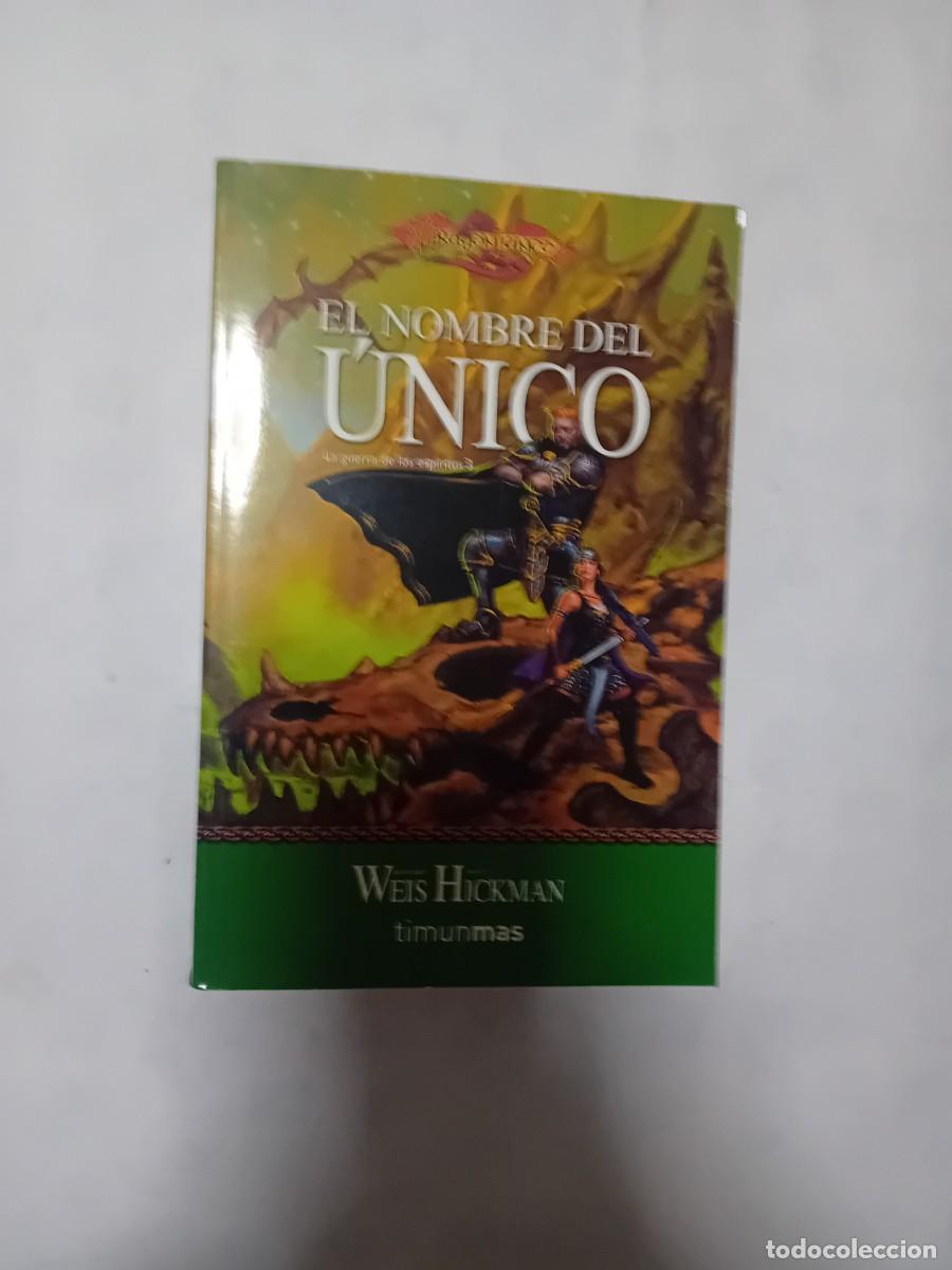 Libros de segunda mano: EL NOMBRE DEL UNICO DE LA DRAGONLANCE, TIMUNMAS.