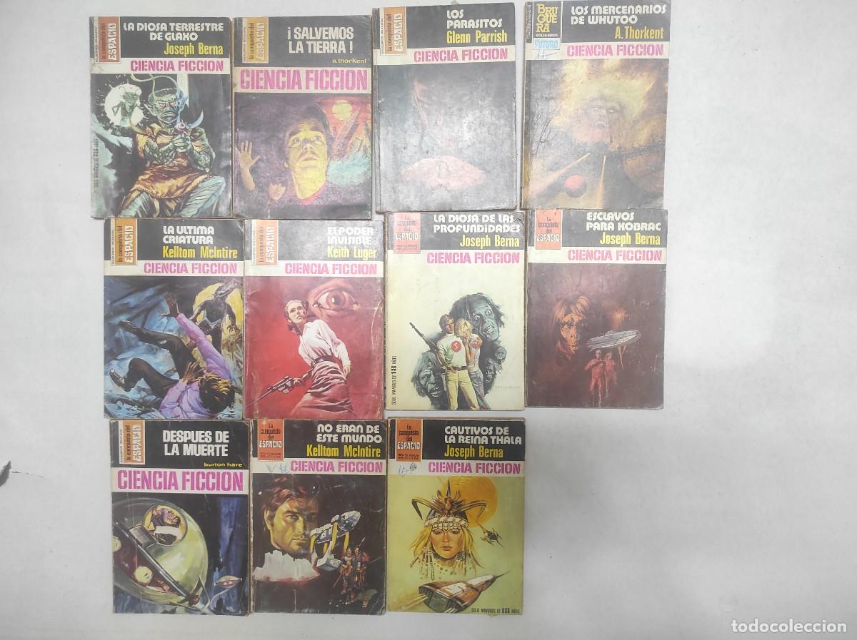 Libros de segunda mano: lote 11 NOVELAS LA CONQUISTA DEL ESPACIO, bolsilibros Bruguera, numeros en la 2&ordf; foto