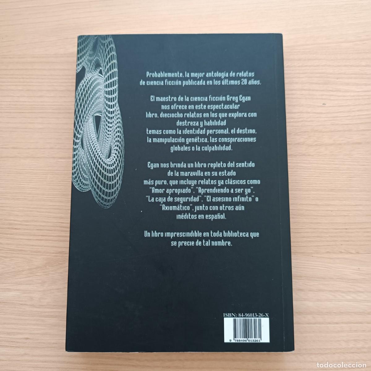 Libros de segunda mano: Axiom&aacute;tico - Greg Egan. Ajec - Foto 2