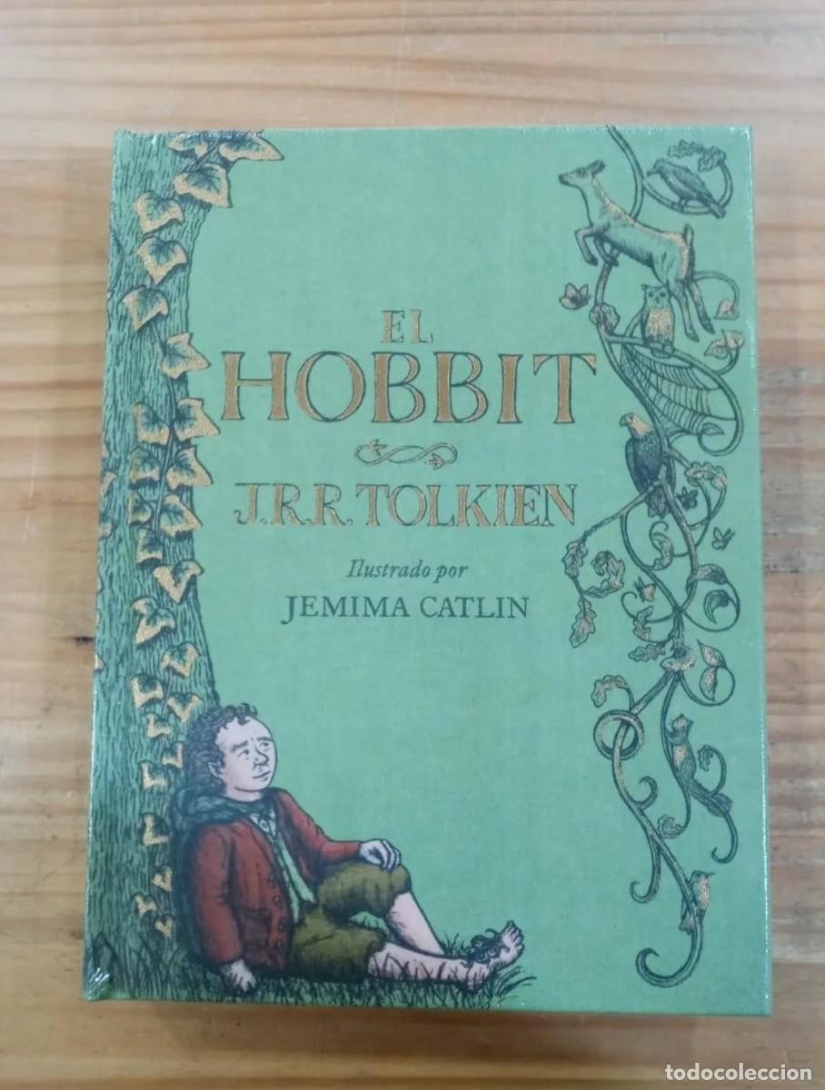Libros de segunda mano: El Hobbit J. R. R. Tolkien - ed. Minotauro. Ilustrado por Jemima Catlin. El Se&ntilde;or de los Anillos