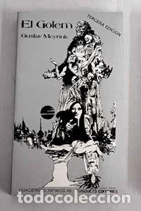 Libros de segunda mano: El Golem - Gustav Meyrink - Tusquets Editores - Cuadernos Infimos, 88