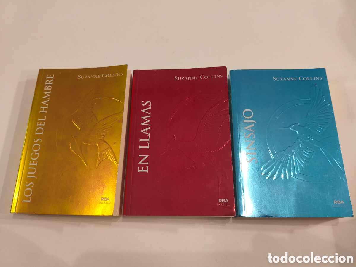 Libros de segunda mano: 089 - trilog&iacute;a Los juegos del hambre