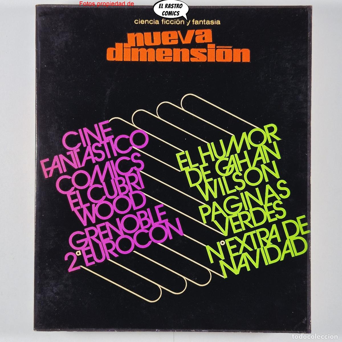 Libros de segunda mano: Nueva Dimensi&oacute;n n&ordm; 61, Graham Wilson, Wally Wood, El Cubri, ed Dronte Ciencia ficci&oacute;n revista