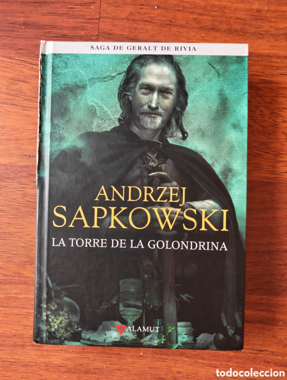 Libros de segunda mano: La torre de la golondrina. Geralt de Rivia. The Witcher. Andrzej Sapkowski. Editorial Alamut.