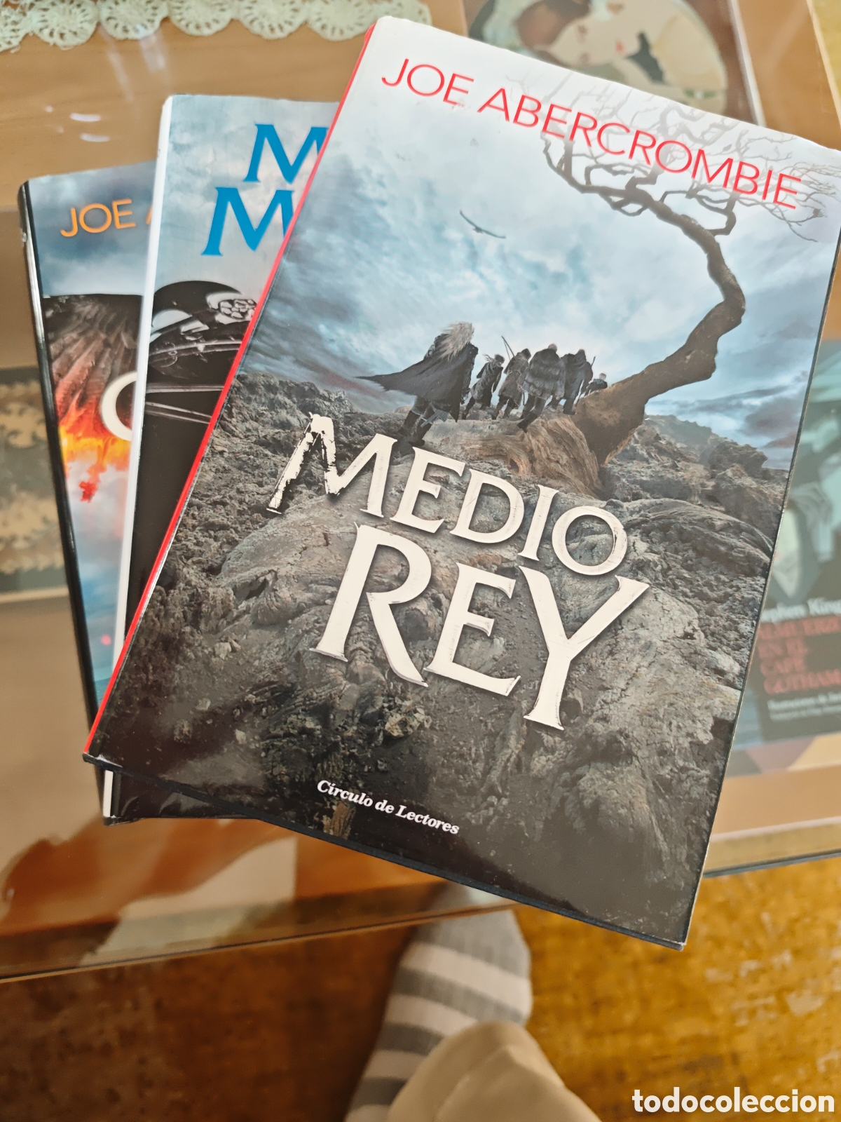 Libros de segunda mano: Trilog&iacute;a el mar quebrado. Tapa dura. Abercrombie