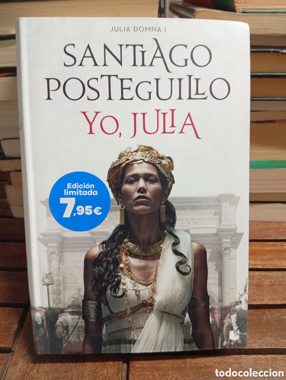 Libros de segunda mano: Santiago posteguillo yo,Julia booket