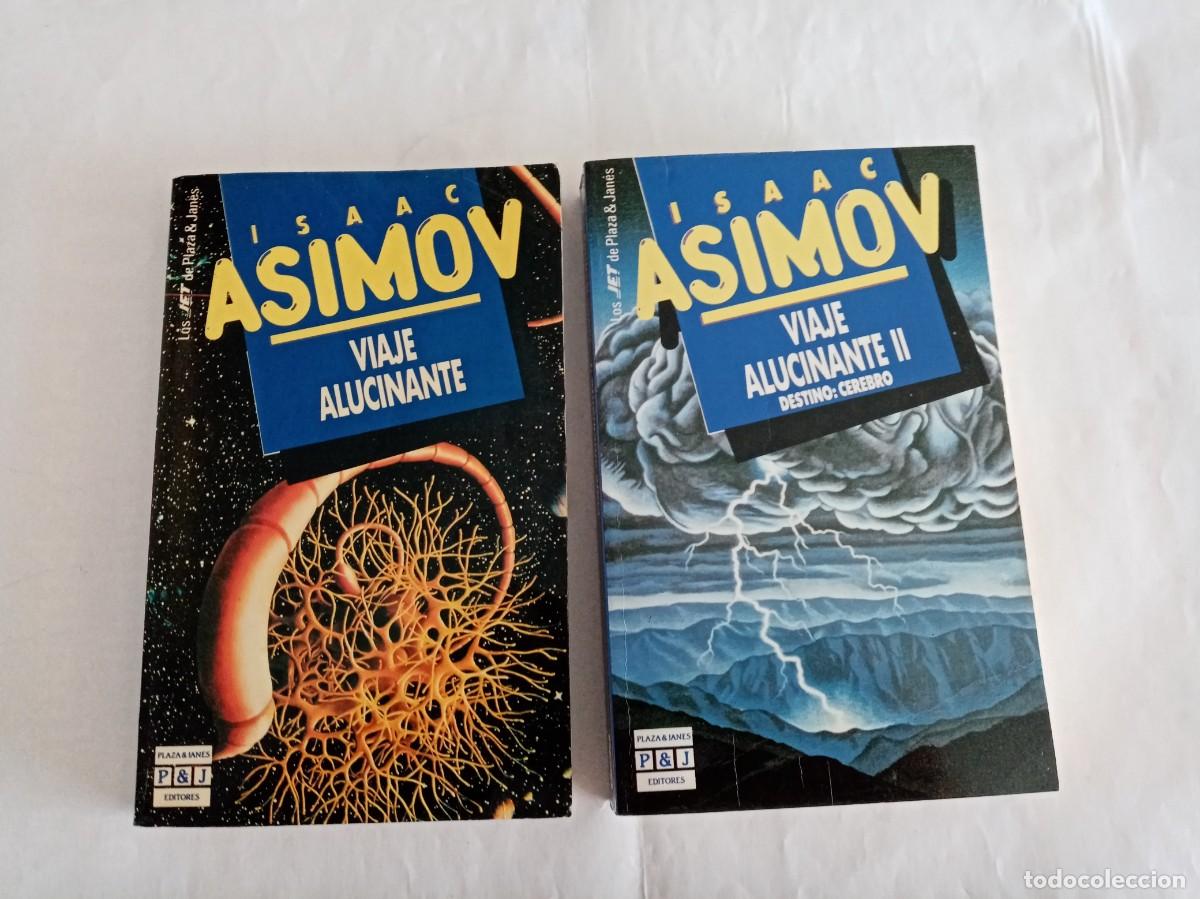 Libros de segunda mano: VIAJE ALUCINANTE ( 2 VOL.) . Isaac Asimov ( PLAZA Y JANES )