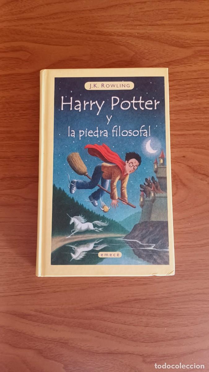 Libros de segunda mano: HARRY POTTER Y LA PIEDRA FILOSOFAL. PRIMERA EDICI&Oacute;N ESPA&Ntilde;OLA DE EMEC&Eacute; &ndash; 1999