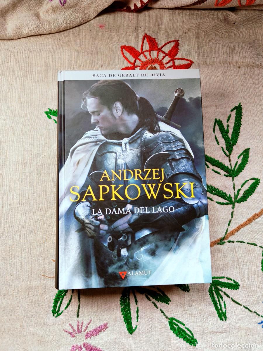 Libros de segunda mano: La Dama del Lago. Saga Geralt Rivia, 7. Andrzej Sapkowski. Editorial Alamut. Tapa dura. The Witcher