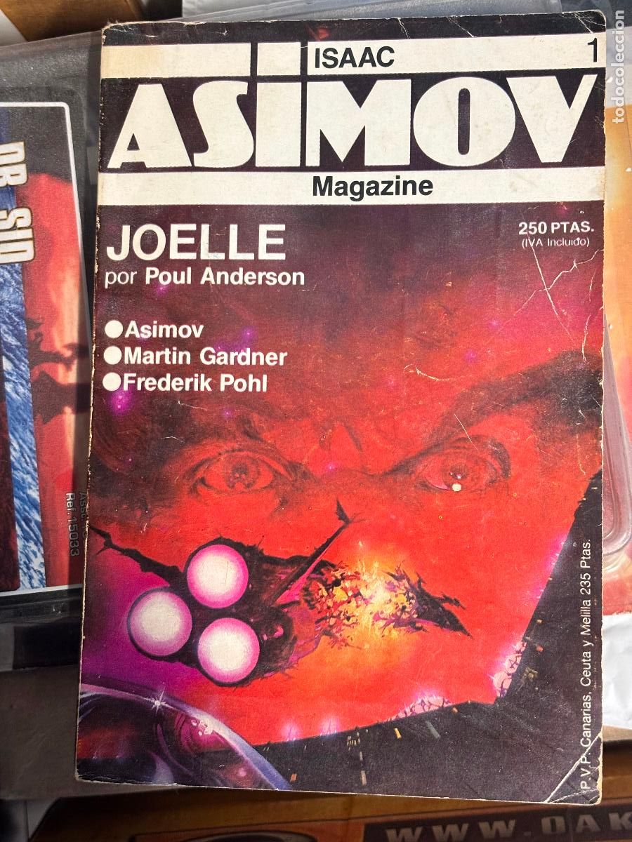 Libros de segunda mano: ISAAC ASIMOV&rsquo;S SCIENCE FICTION MAGAZINE (N&Uacute;MERO 1), VARIOS AUTORES, EDICIONES B, 1986