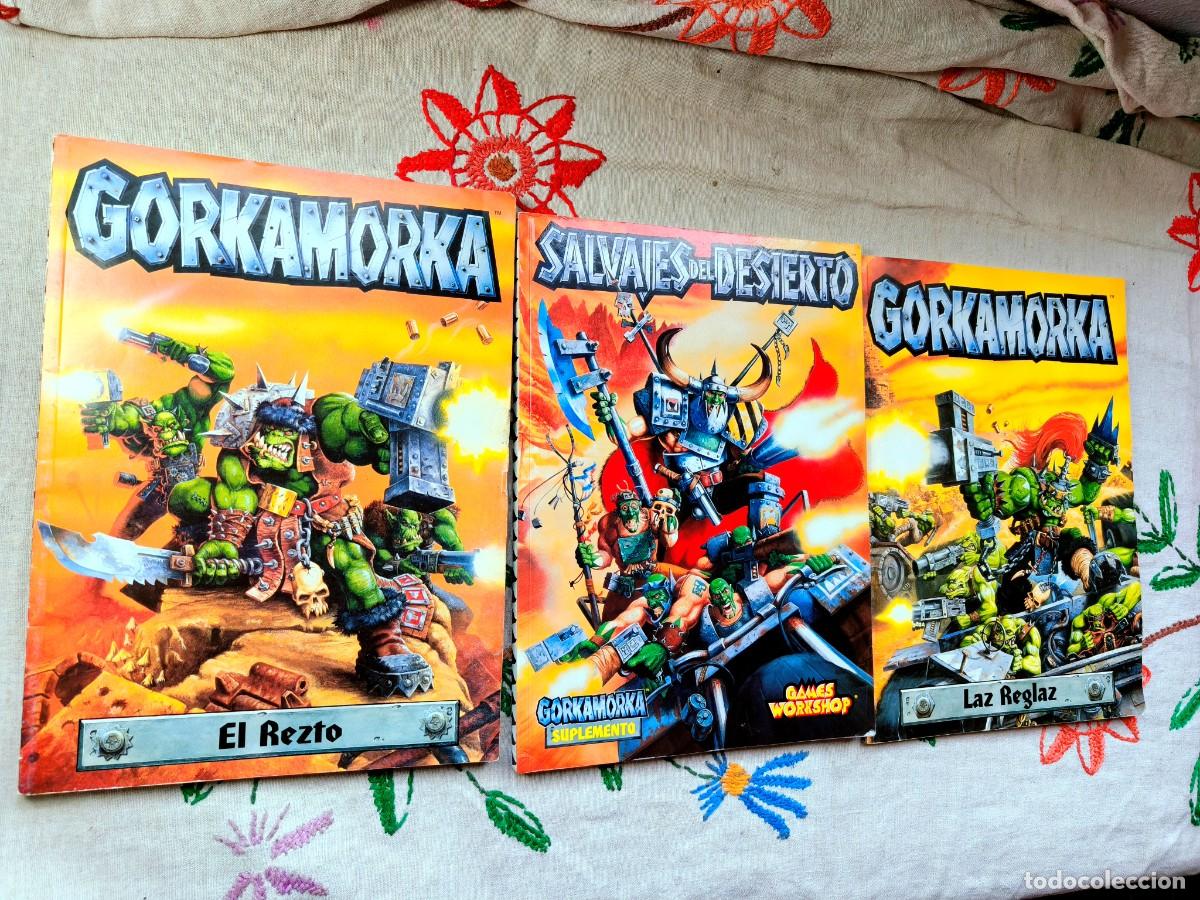Libros de segunda mano: Codex Warhammer. Gorkamorka Las Reglaz, el Retzo y Salvajes Desierto. Games Workshop. Suplemento. Ej