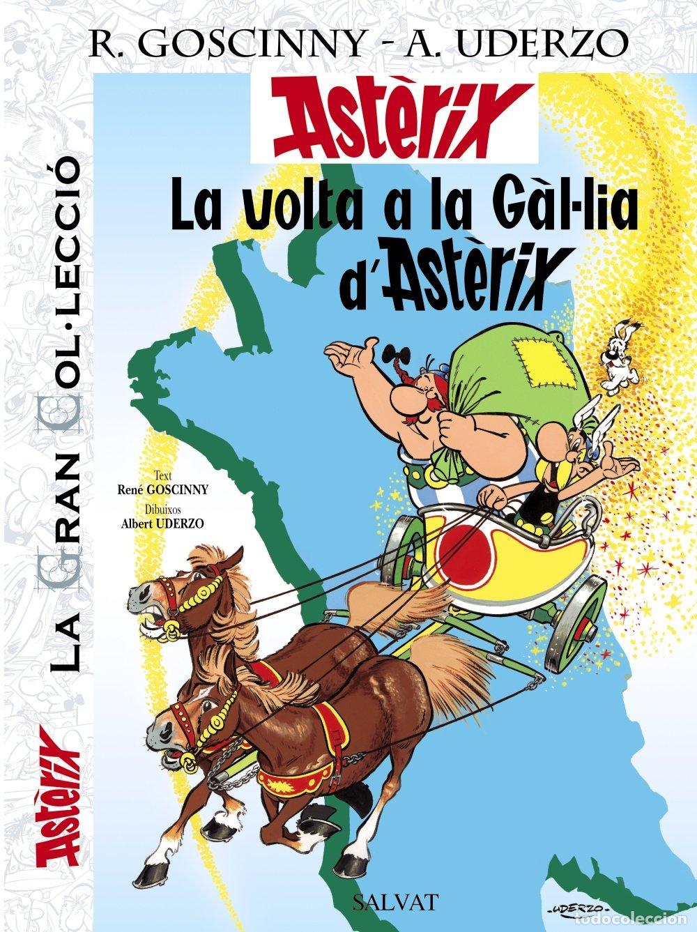 Libros de segunda mano: La Volta a la G&agrave;l.lia D' Ast&egrave;rix - Ren&eacute; Goscinny y Albert Uderzo - Salvat - La Gran Col&middot;lecci&oacute;