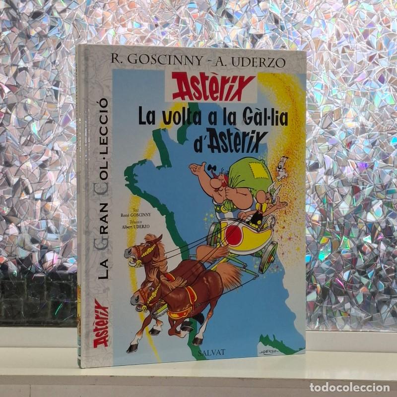 Libros de segunda mano: La Volta a la G&agrave;l.lia D' Ast&egrave;rix - Ren&eacute; Goscinny y Albert Uderzo - Salvat - La Gran Col&middot;lecci&oacute;