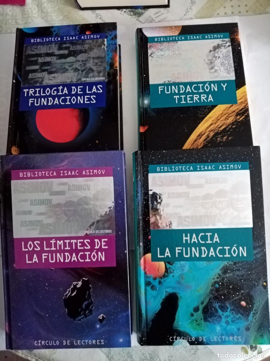 Libros de segunda mano: FUNDACI&Oacute;N ( 4 VOL.) . Isaac Asimov ( C&Iacute;RCULO DE LECTORES )